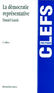 Daniel Gaxie - La Democratie Representative. 2eme Edition.