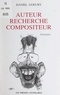 Daniel Goeury - Auteur recherche compositeur.