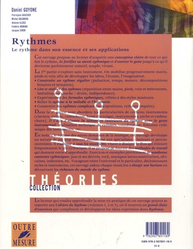 Rythmes. Le rythme dans son essence et ses applications 5e édition revue et corrigée