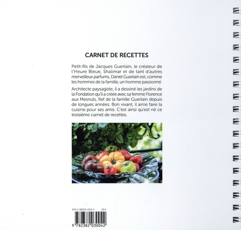 Carnets de recettes