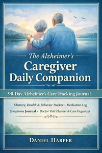 The Alzheimer’s Caregiver Daily Companion 90-Day Memory, Health &amp; Behaviour Tracker