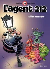 Daniel Kox et Raoul Cauvin - L'agent 212 Tome 28 : Effet monstre.