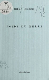 Poids du merle