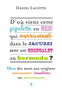 D’où vient cette pipelette en bikini qui marivaude dans le jacuzzi avec un gringalet en bermuda ?