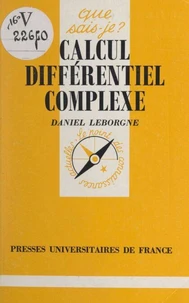Calcul différentiel complexe