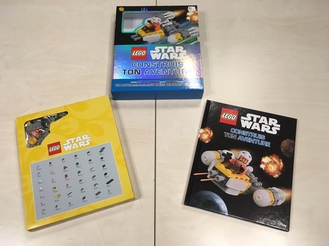 Lego Star Wars Construis ton aventure. Un livre avec plus de 50 idées de construction ; Le pilote rebelle et son vaisseau