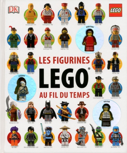 Les figurines Lego au fil du temps. Avec 3 figurines Lego incluses