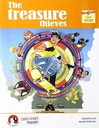Daniel Lucas et André Caliman - The treasure thieves - Comics to learn languages.