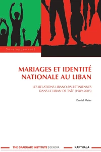 Mariages et idendité nationale au Liban