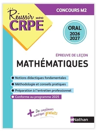 Epreuve de leçon Maths