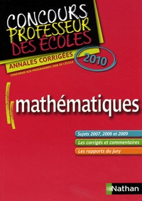 Histoiresdenlire.be Mathématiques Concours Professeur des écoles - Annales corrigées 2010 Image