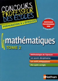 Daniel Motteau et Saïd Chermak - Mathématiques - Préparation à l'épreuve Tome 2.