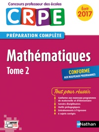 Daniel Motteau et Saïd Chermak - Mathématiques - Tome 2, épreuve écrite CRPE.
