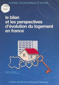 Daniel Petrequin et  Conseil Economique et Social - Le bilan et les perspectives d'évolution du logement en France - Séances des 9 et 10 mai 1989.