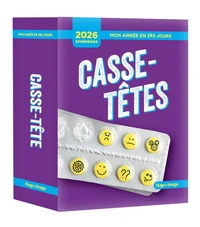Mon année en 365 jours - 2026 - Casse-Têtes