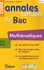 Mathématiques série STG. Annales corrigées du Bac  Edition 2008