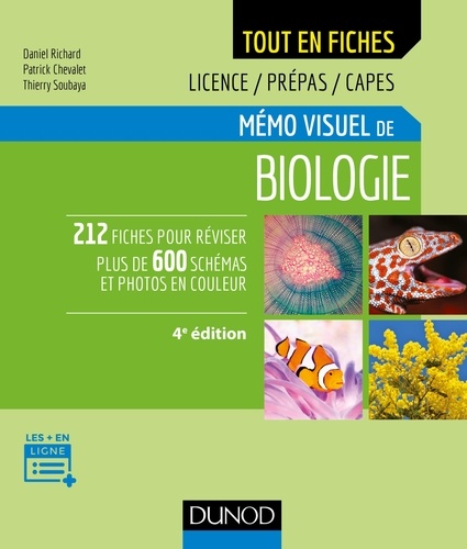 Daniel Richard et Patrick Chevalet - Mémo visuel de biologie - 4e éd.