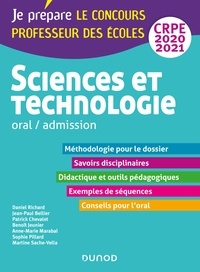 Téléchargement gratuit des livres de vente Sciences et technologie - Oral, admission - CRPE 2020-2021
