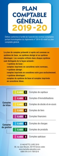 Plan comptable  Edition 2019-2020