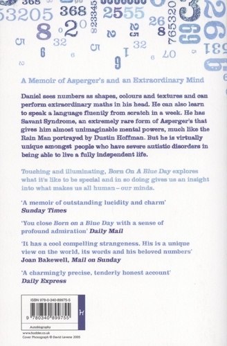 Born on a Blue Day. A Memoir of Asperger's and an Extraordinary Mind - Occasion