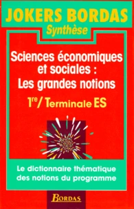 Sciences économiques et sociales