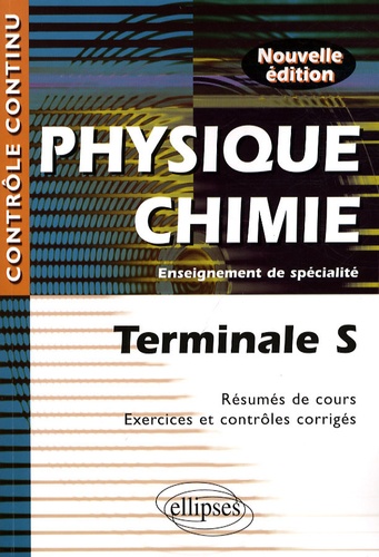Physique-Chimie Tle S. Enseignement de spécialité