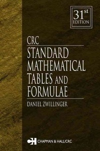 Daniel Zwillinger - Crc Standard Mathematical Tables And Formulae.
