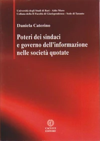 Poteri dei sindaci e governo dell'informazione nelle società quotate