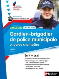 Gardien-brigadier de police municipale et garde champêtre