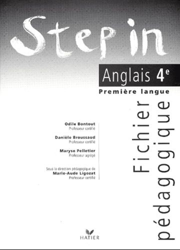 Danièle Broussaud et Maryse Pelletier - Anglais 4eme Lv1. Fichier Pedagogique, Edition 1996.