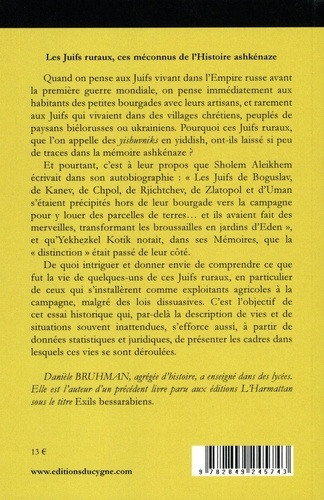 Les Juifs ruraux, ces méconnus de l'Histoire ashkénaze. Empire russe, XIXe siècle
