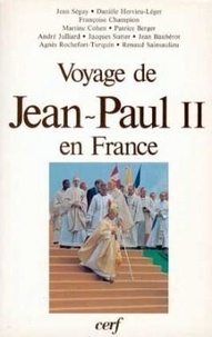 Danièle Hervieu-Léger - Voyage de Jean-Paul II en France.