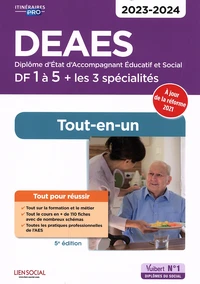DEAES DF 1 à 5 + les 3 spécialités