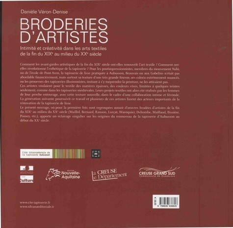 Broderies d'artistes. Intimité et créativité dans les arts textiles de la fin du XIXe au milieu du XXe siècle