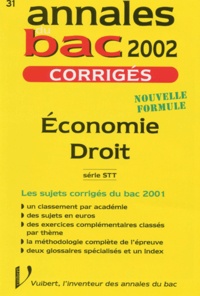 Danielle Bargues - Economie-Droit Serie Stt. Corriges 2002.