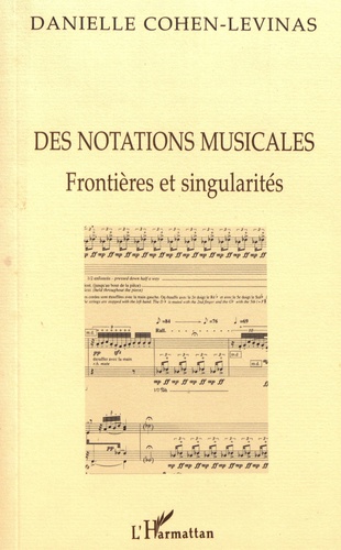 Des notations musicales. Frontières et singularités