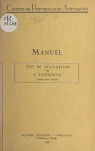 Le test de frustration de Rosenzweig