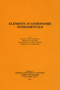 Eléments d'astronomie fondamentale