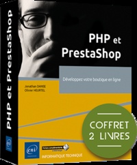 Danse/heurtel - Php et prestashop - coffret de 2 livres : developpez votre boutique en ligne.