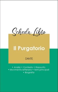 Scheda libro Il Purgatorio (analisi letteraria di riferimento e riassunto completo)