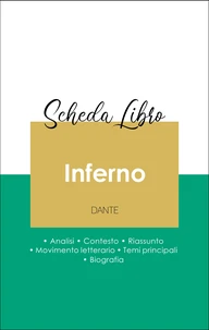 Scheda libro Inferno nella La Divina commedia (analisi letteraria di riferimento e riassunto completo)