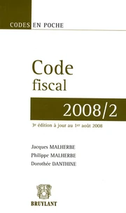 Code fiscal 2008/2