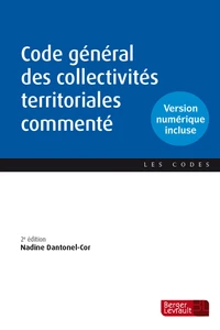 Code général des collectivités territoriales commenté (2ème édition)