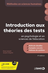 Dany Laveault et Jacques Grégoire - Introduction aux théories des tests en psychologie et en sciences de l'éducation.