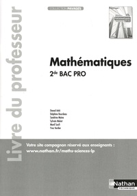 Daoud Anki et Delphine Bourdeau - Mathématiques 2de Bac Pro Pavages - Livre du professeur.