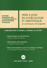 Mises à jour en gynécologie et obstétrique