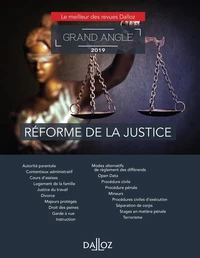 Réforme de la justice