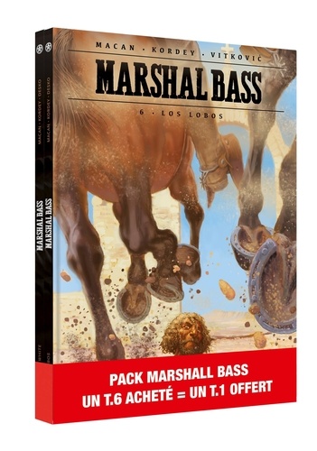 Marshal Bass Tome 6 Los Lobos. Avec Marshall Bass Tome 1, Black & White offert
