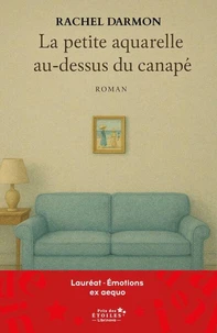 La petite aquarelle au-dessus du canapé