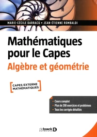 Mathématiques pour le Capes